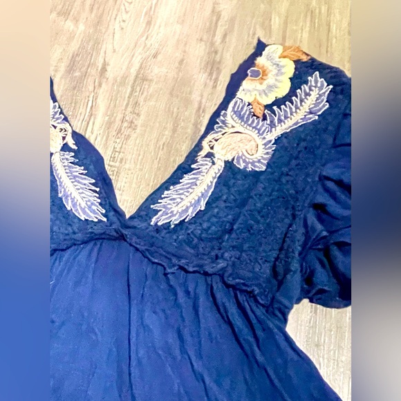 Free People Butterfly Blouse - Picture 2 of 7